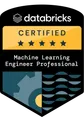 Databricks Certified Machine Learning Professional badge